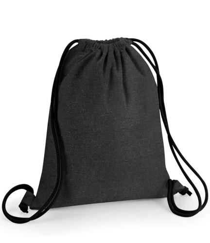Westford Mill Revive Recycled Gymsac - BLK - ONE